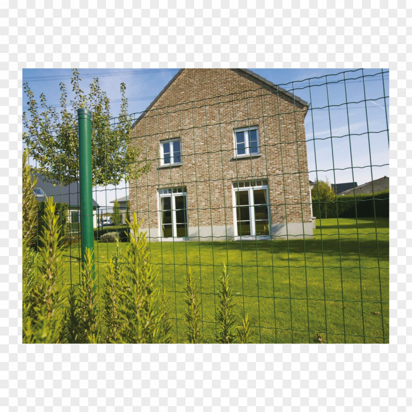 House Fence Welded Wire Mesh Chain-link Fencing Window PNG