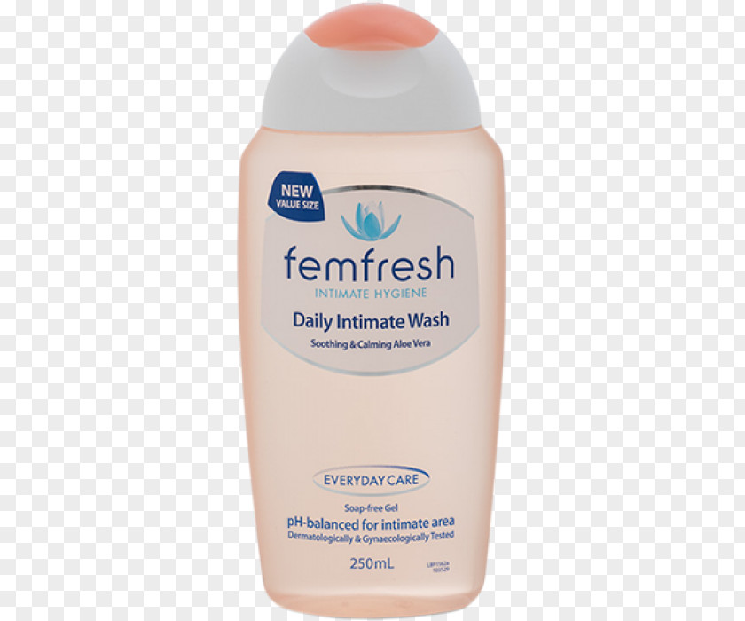 Intimate Hygiene Femfresh Daily Wash 250ml 250 ML Lotion PNG
