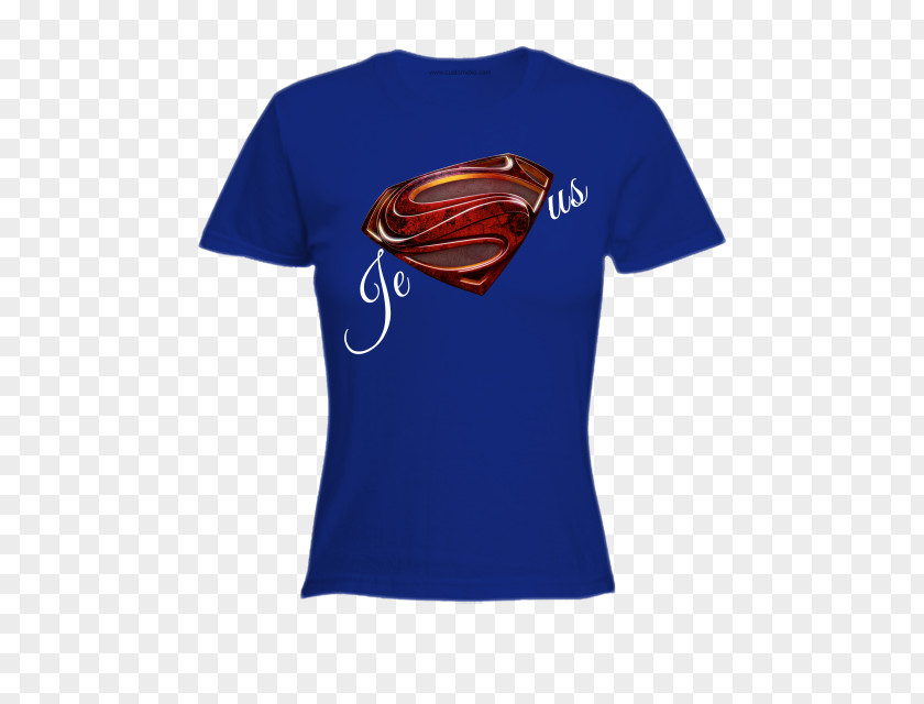 T-shirt Cobalt Blue Shoulder Sleeve PNG