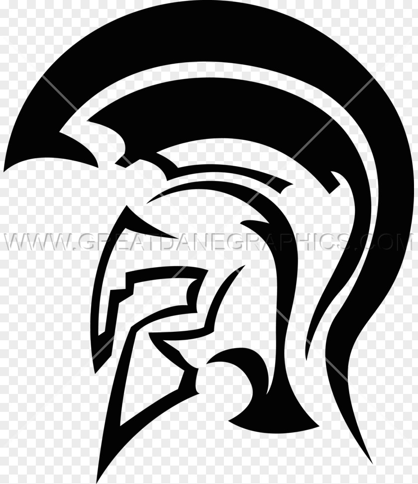 Trojans Vector Spartan Army T-shirt Helmet Sticker PNG