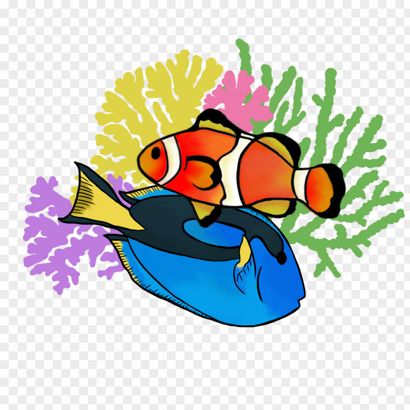 Clownfish Button Illustration Clip Art Cartoon Fish Beak PNG