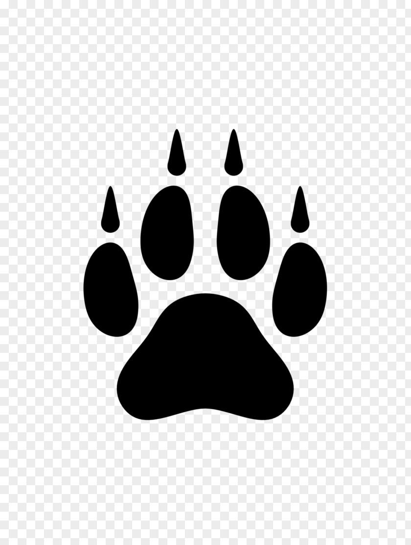 Dog Paw Arctic Wolf Clip Art PNG