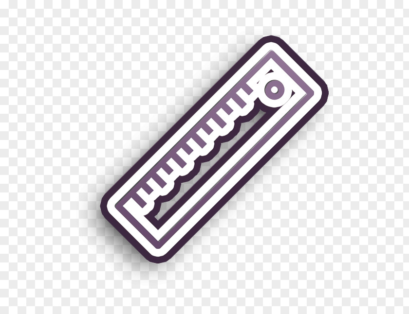 Education Icon Ruler PNG