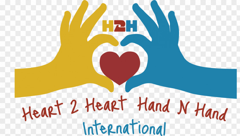 Heart In Hand Finger Logo Love PNG