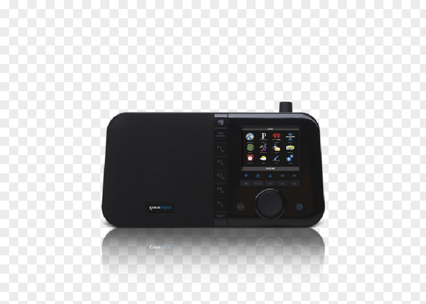 Radio Grace Digital Mondo GDI-IRC6000 Internet Sound PNG