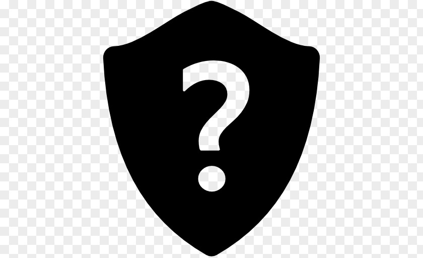 Shield Mark Security Question PNG