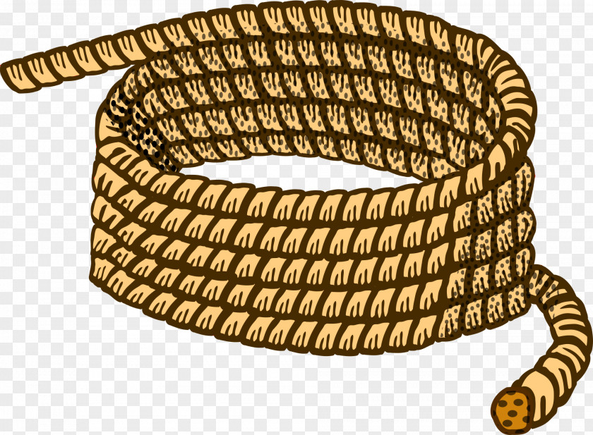 Brown Rope Line Art Lasso Clip PNG