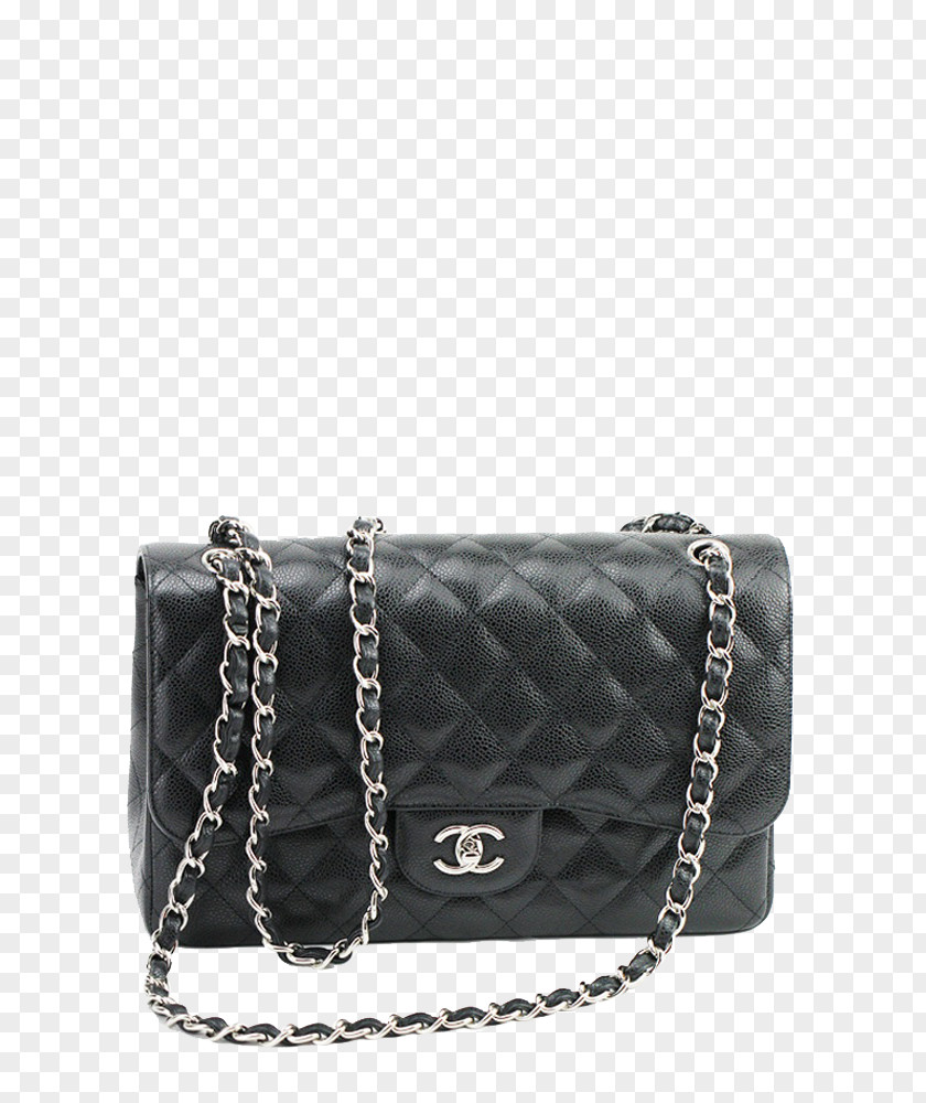 Chanel Black Shoulder Bag Female Models Handbag Designer Fashion PNG