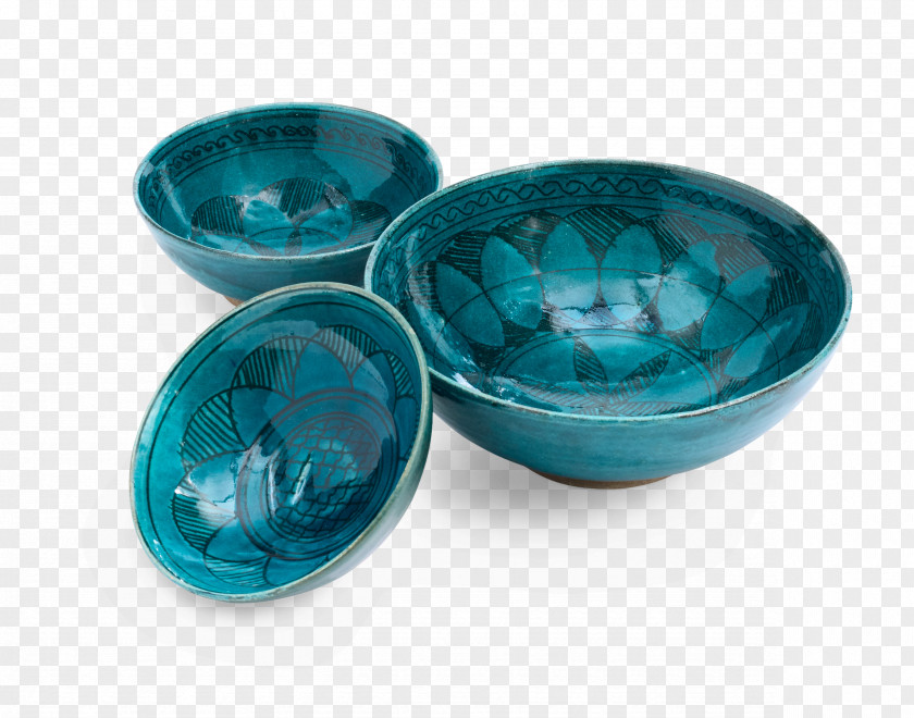 Design Plastic Bowl Turquoise PNG