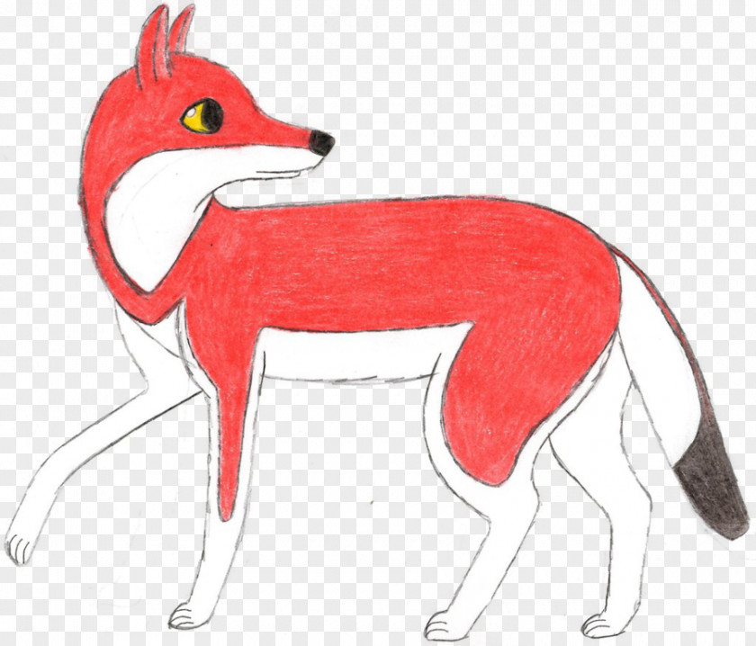 Dog Red Fox Character Clip Art PNG