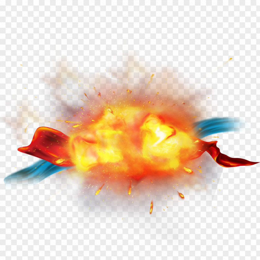 Explosion Effect Material PNG