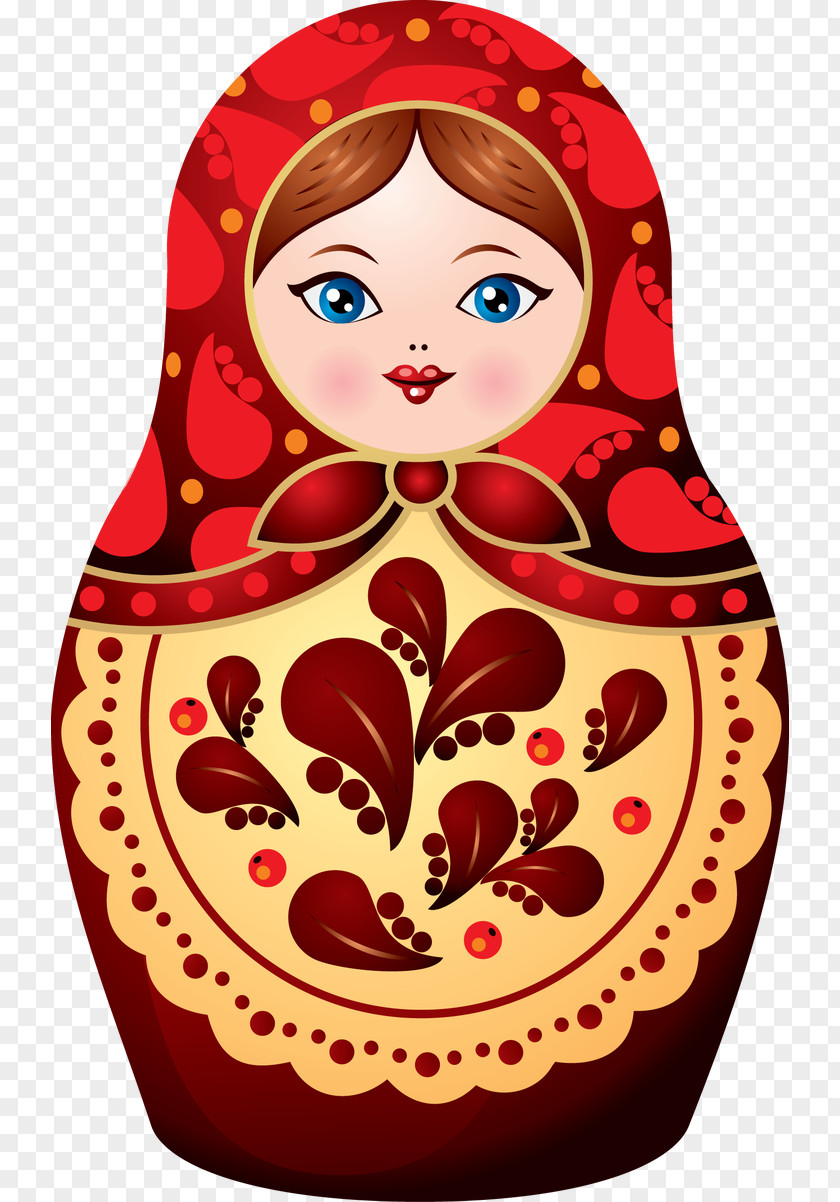 Goddess Matryoshka Doll Nesting Clip Art PNG