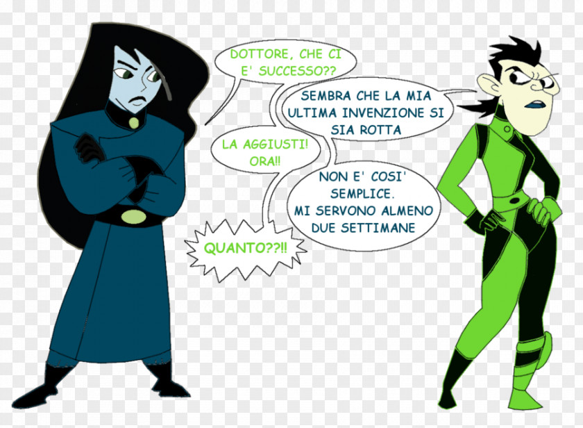 Kim Possible And Ron Shego Dr. Drakken Art Villain Fan Fiction PNG