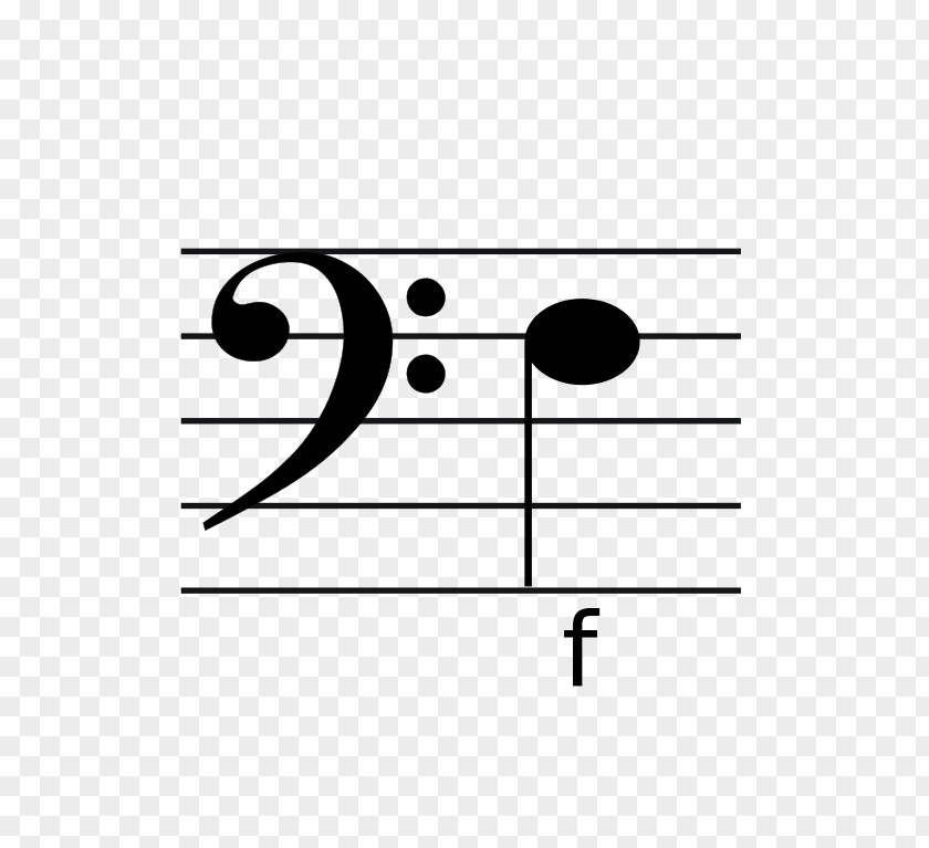 Musical Note Clef Double Bass PNG