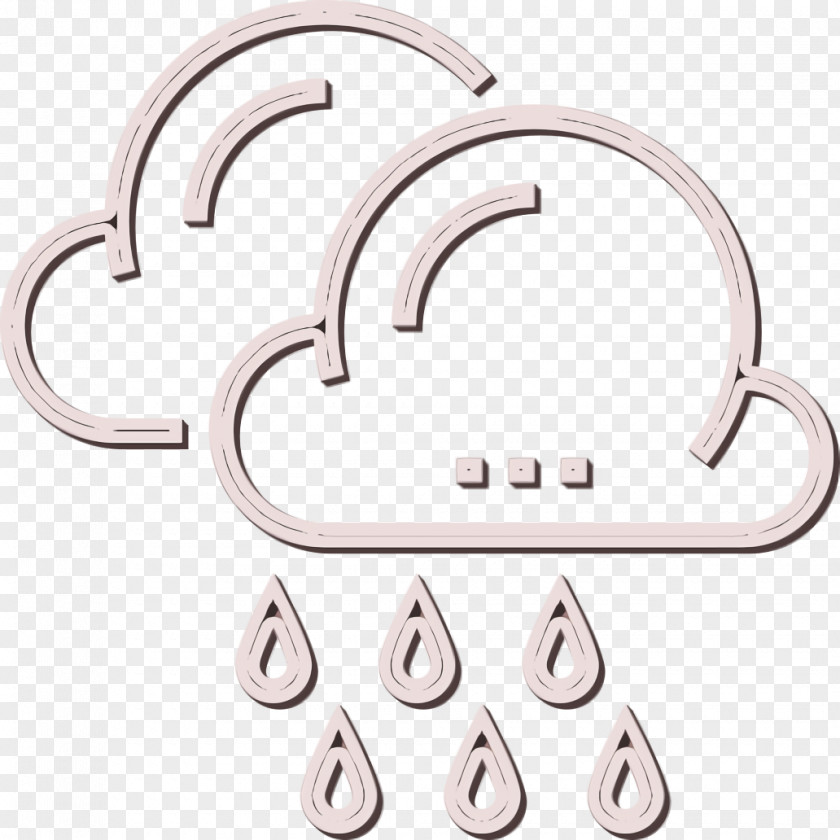 Raining Icon Weather Rain PNG