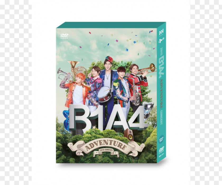 READY? South Korea K-popDvd B1A4 ADVENTURE 2015 2014 Road Trip PNG