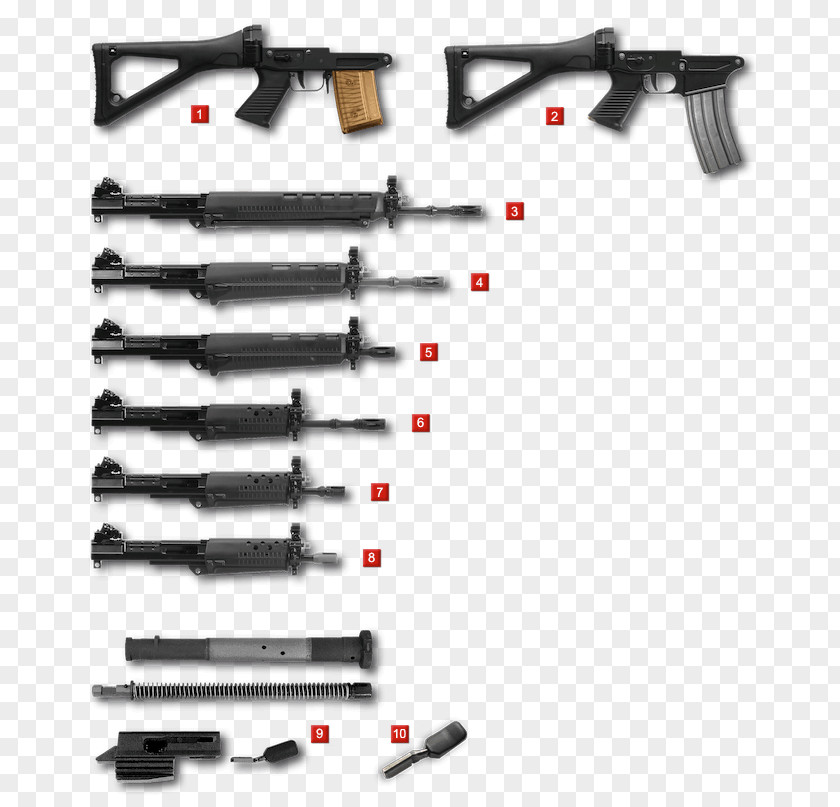 Weapon Gun Barrel Firearm SIG SG 550 553 Swiss Arms PNG