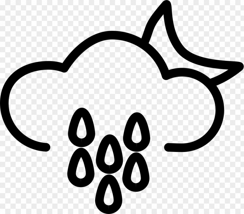 Weather Forecasting Rain Cloud PNG