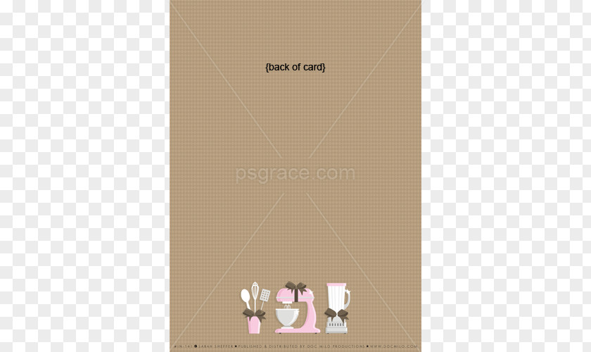 Bridal Shower Paper Brown Beige Pink Font PNG
