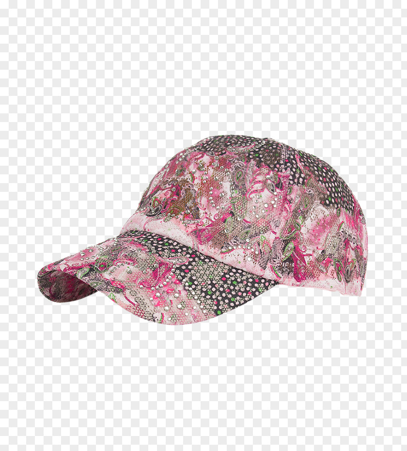 -painted Floral Material Baseball Cap Hat Headgear Clothing PNG