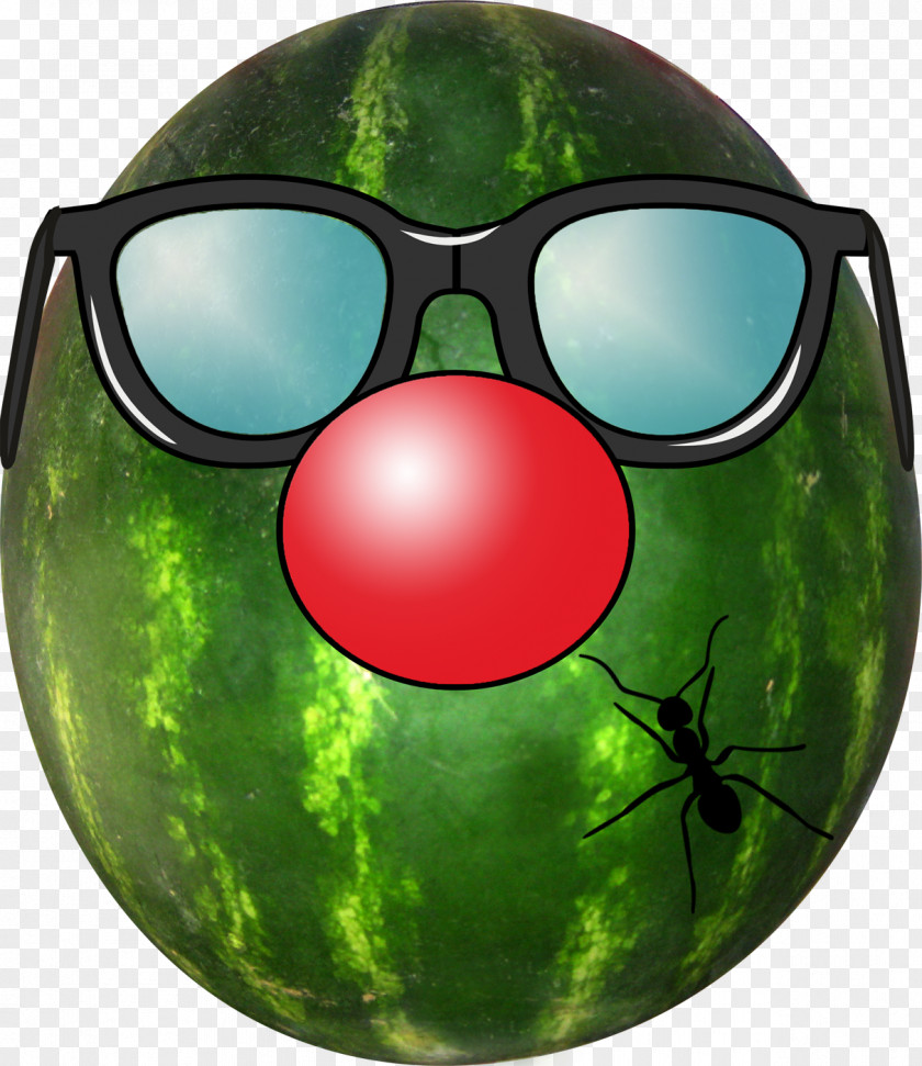 Watermelon Goggles Glasses PNG