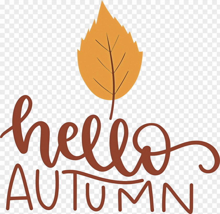 Hello Autumn PNG