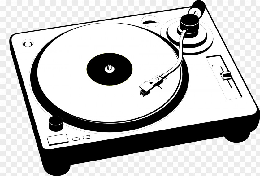 Retro Phonograph Record Clip Art PNG
