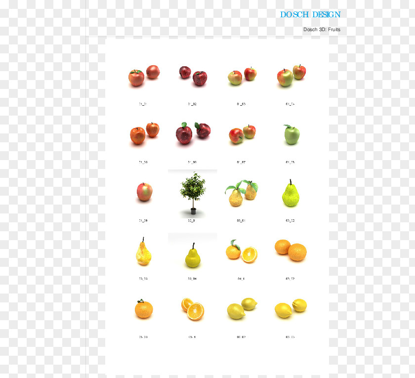 3d Fruits Fruit Modo Cinema 4D AutoCAD DXF PNG