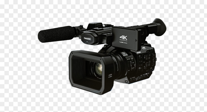 Camera Panasonic AG-UX90 4K Resolution Video Cameras Ultra-high-definition Television PNG