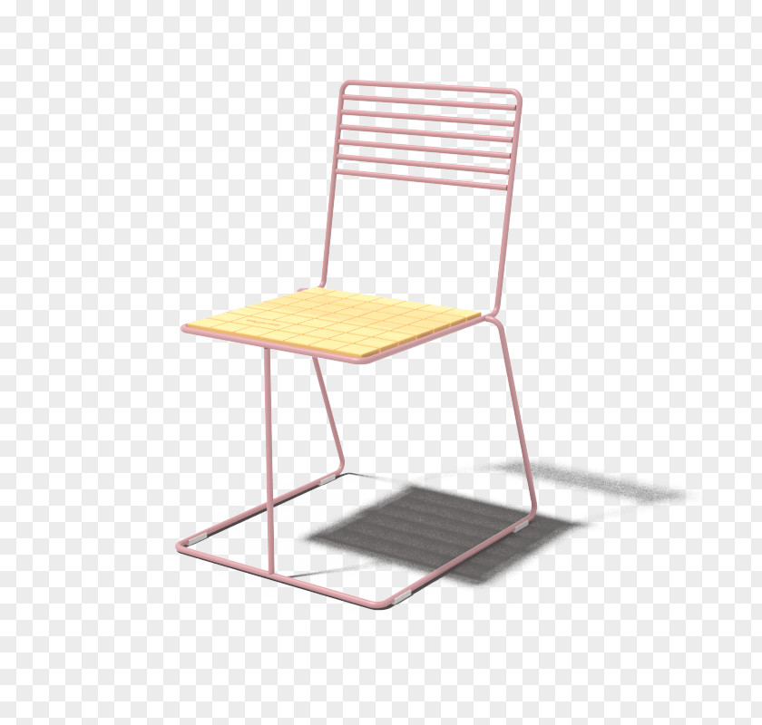 Elegant Table Chair Light Orange Furniture PNG