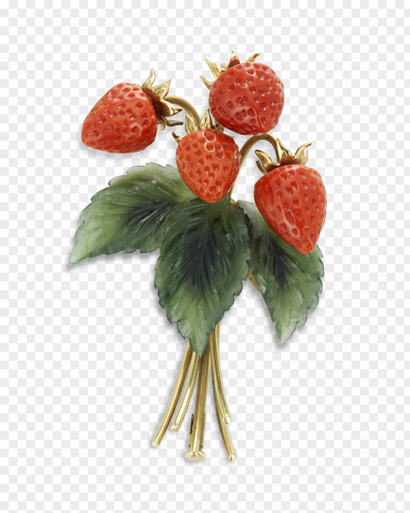 Exquisite Carving. Brooch Strawberry Jewellery Raspberry PNG