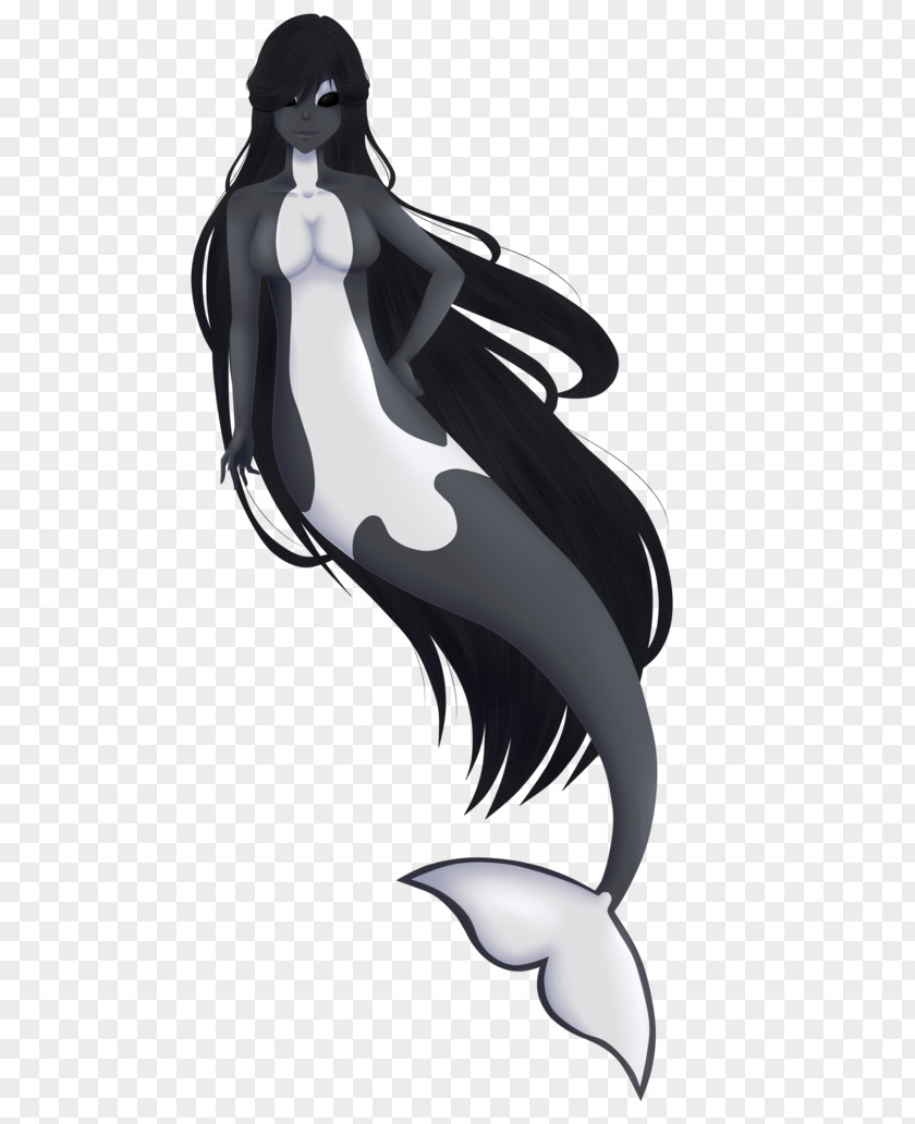 Mermaid Killer Whale Penguin Art Cetacea PNG