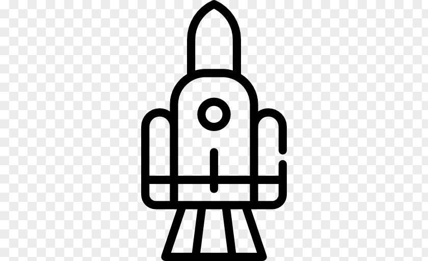 Spacecraft Line White Clip Art PNG