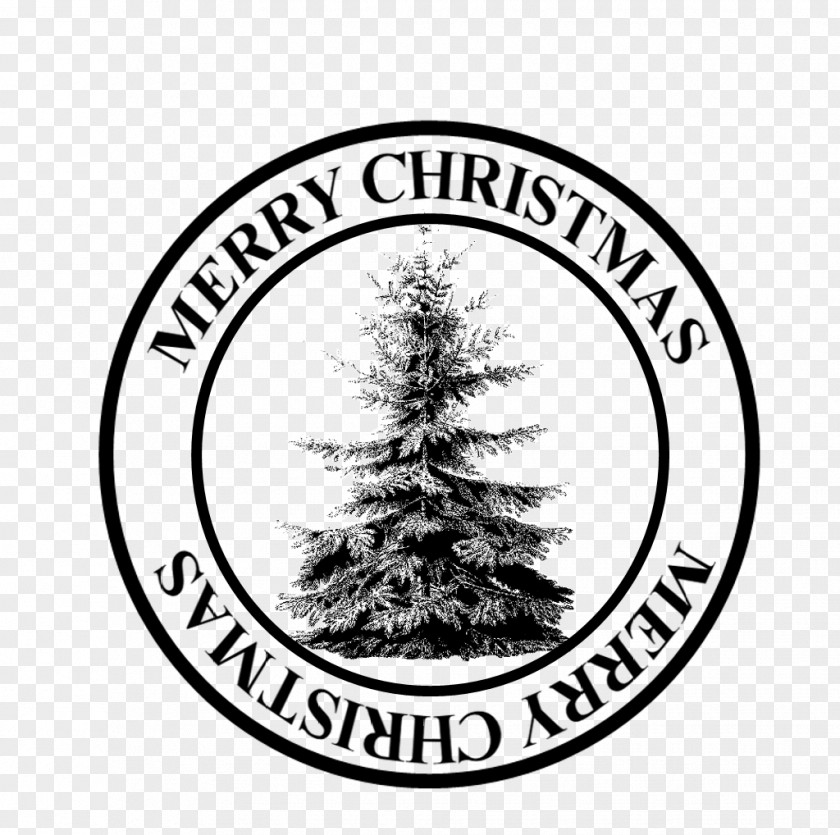 Vintage Postmark Spruce University Of Mary Hardin-Baylor Christmas Tree Ornament Logo PNG