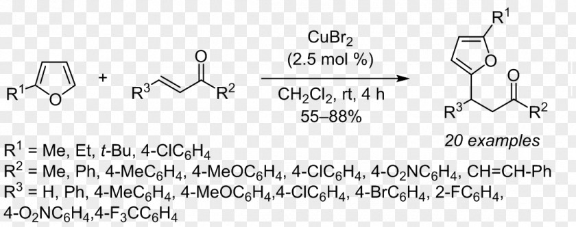 Carbonyl Bromide Nucleophilic Conjugate Addition Copper(II) Group Chemical Compound Furan PNG