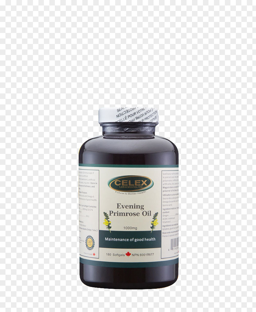 CELEX Evening Primrose Oil Extract Capsules Common Evening-primrose Capsule Linseed Health PNG