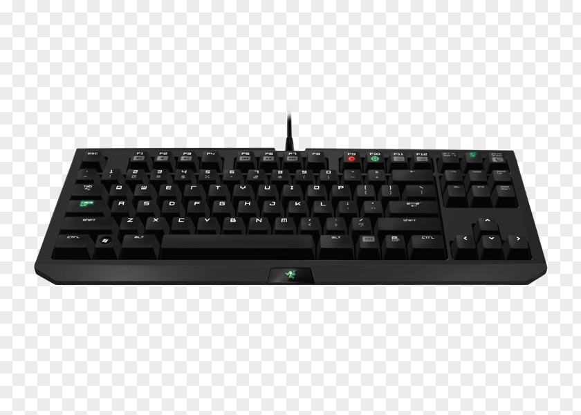 Computer Keyboard Gaming Keypad Razer BlackWidow Tournament Edition Stealth Blackwidow X Chroma 2014 US PNG