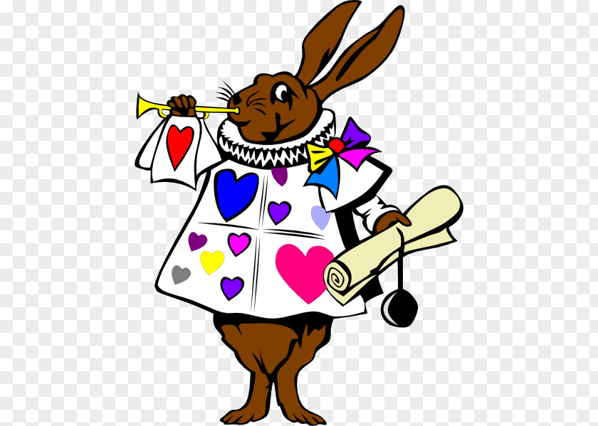 French Bunny Pancake White Rabbit Alice's Adventures In Wonderland The Mad Hatter Queen Of Hearts PNG