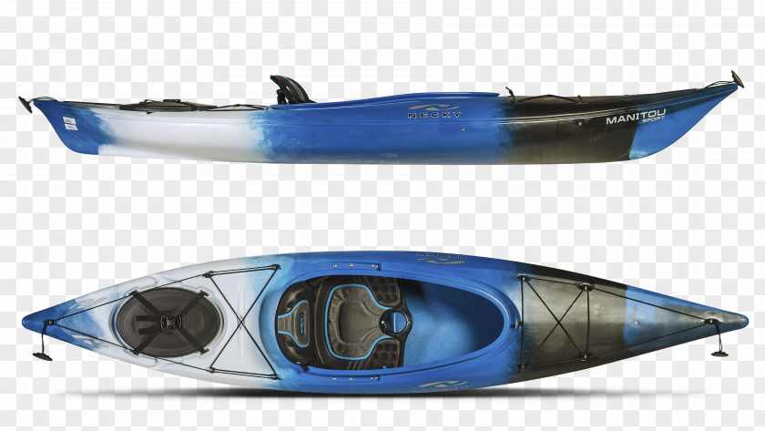 Hand Painted Kayak Sea Necky Manitou Sport Boat Recreational PNG