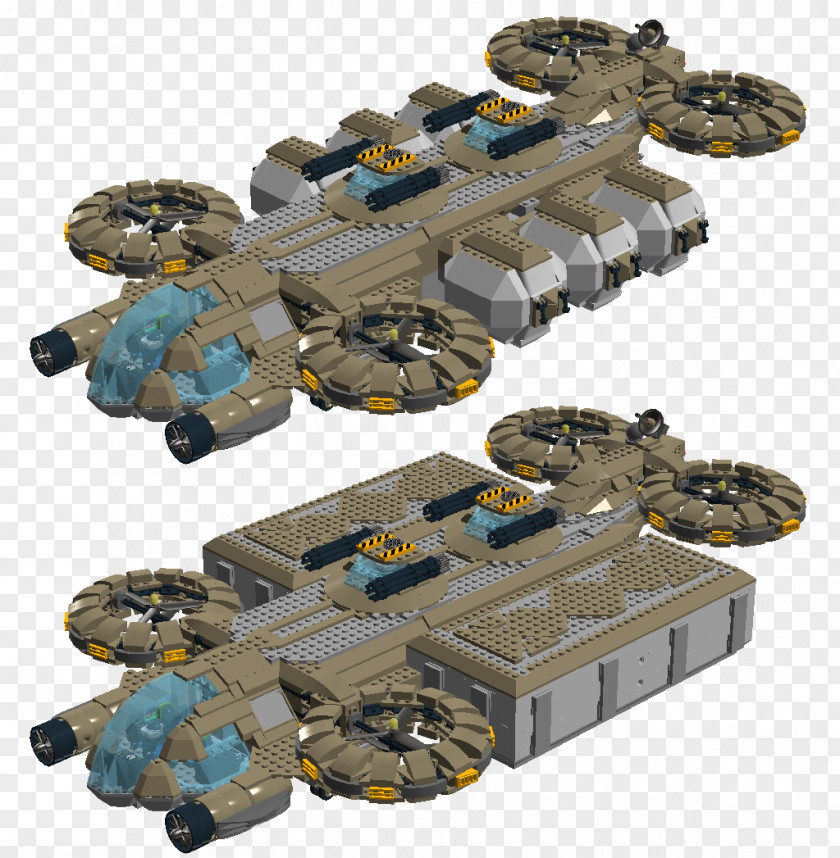 Space Alien Cargo Ship Lego Ideas PNG