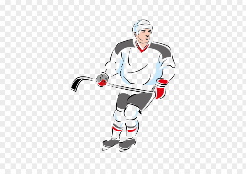 Hockey Figure Ice Puck PNG