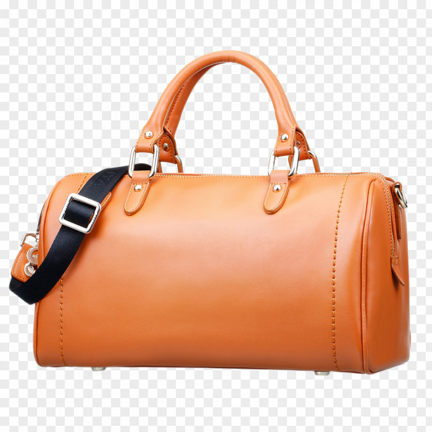 Orange Handbag PNG