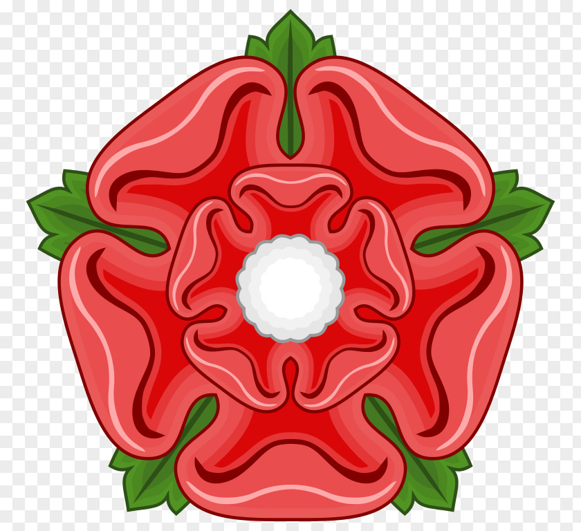 Red Rose Decorative Wars Of The Roses Battle Northampton House Lancaster England PNG