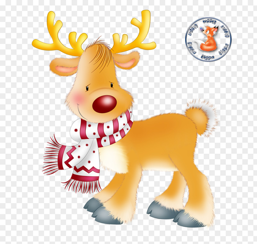 Reindeer Rudolph Santa Claus Christmas Graphics PNG