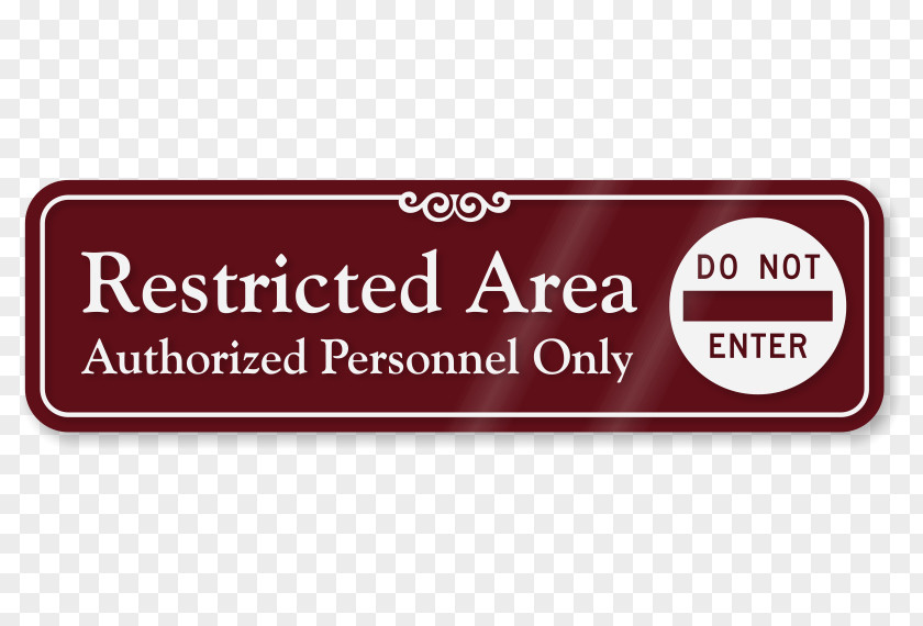 Restricted Signage Traffic Sign Room Kitchen PNG