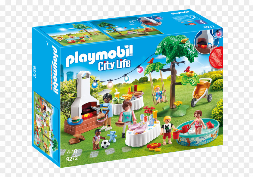 Barbecue Playmobil Hoorn Buffet Toy PNG