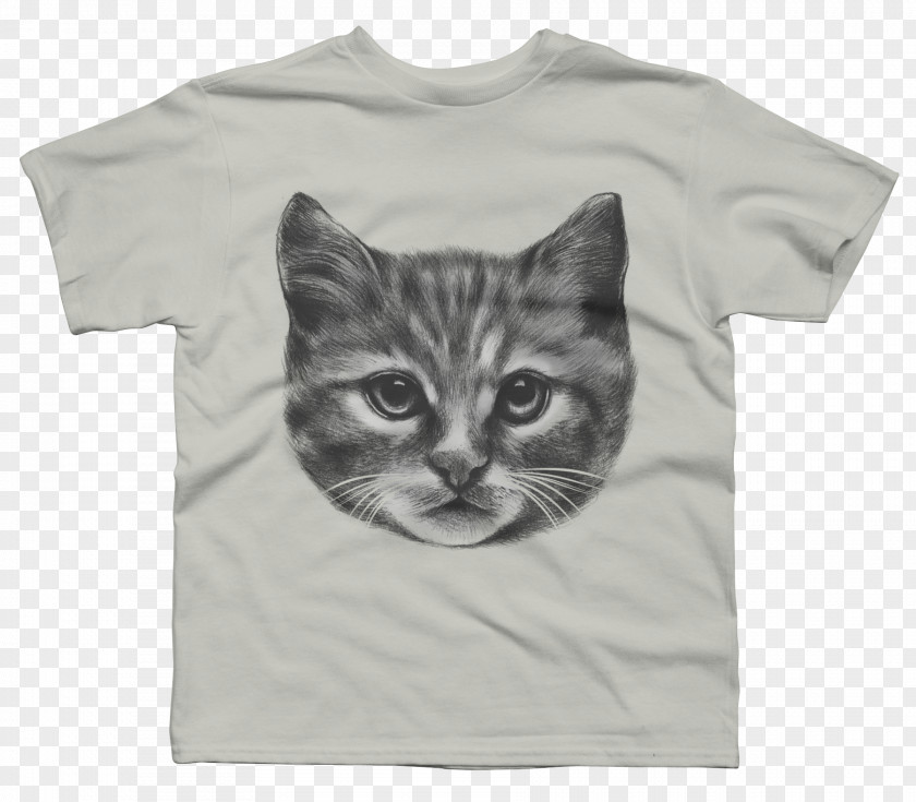 Cat Lover T Shirt Kitten Siberian Norwegian Forest Domestic Short-haired Clip Art PNG