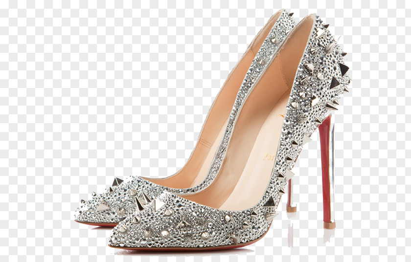 Christian Louboutin Heels Transparent Court Shoe High-heeled Footwear Fashion Clothing PNG
