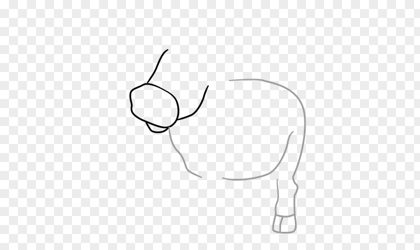 Cow Sketch Thumb Clip Art Nose Product Design Glasses PNG