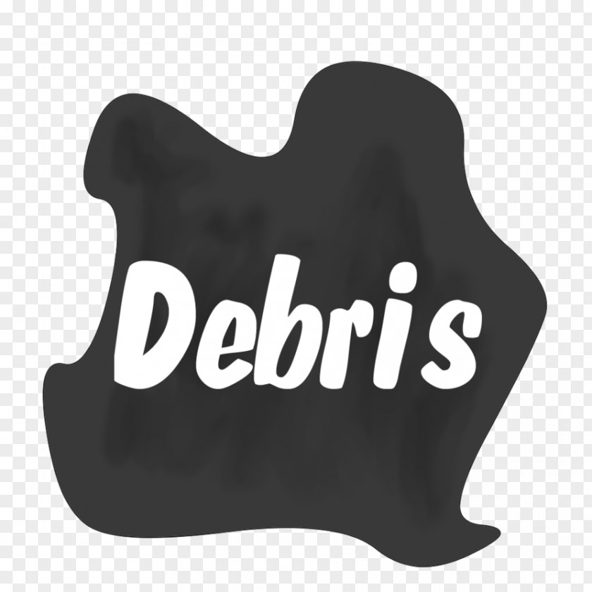 Debris Logo Brand Font PNG